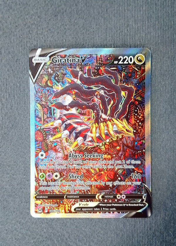 186 Giratina V Lost Origin Rare Ultra NM