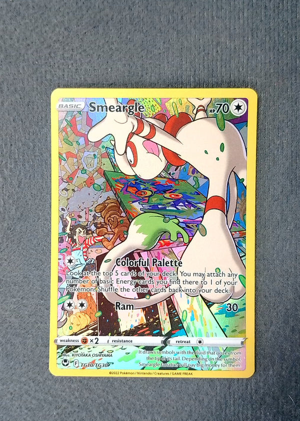 TG10 Smeargle Silver Tempest Rare Holo NM