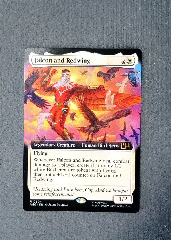 304 Falcon and Redwing Marvel Super Heroes Commander Rare Normal NM
