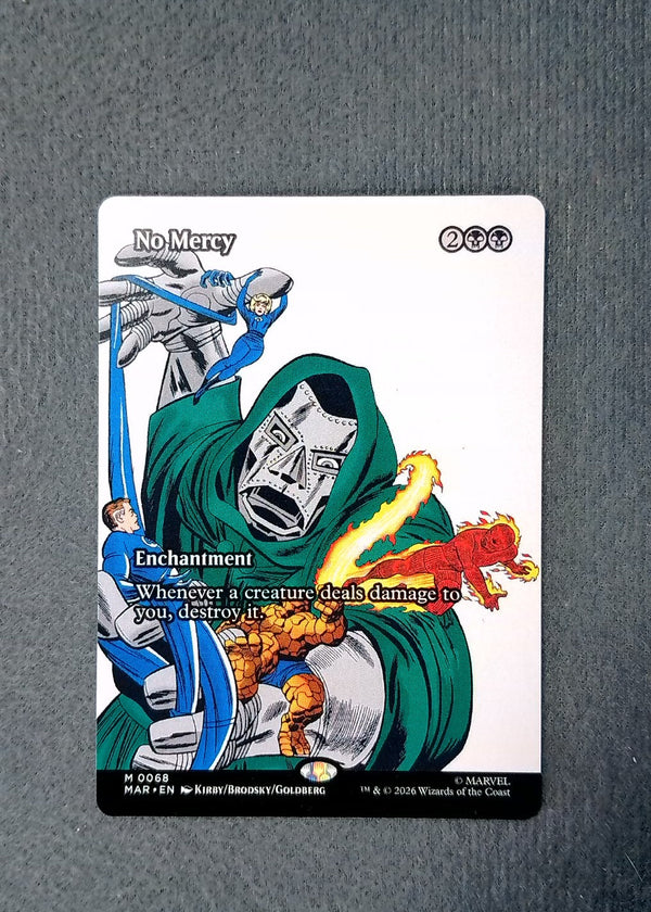 068 No Mercy Marvel Universe Mythic Normal NM