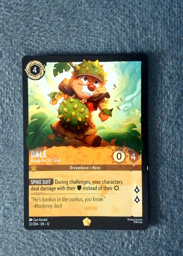 022 Dale - Ready for His Shot Wilds Unknown Legendary NM