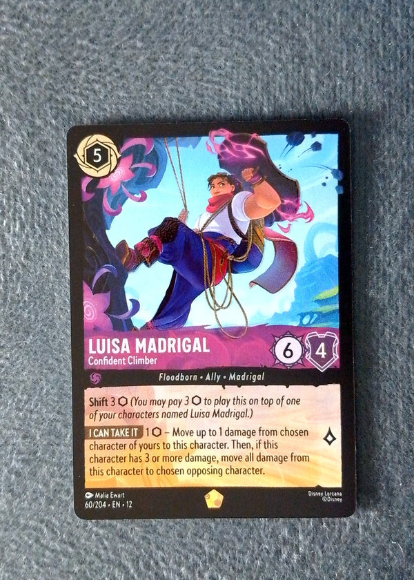 060 Luisa Madrigal - Confident Climber Wilds Unknown Legendary NM