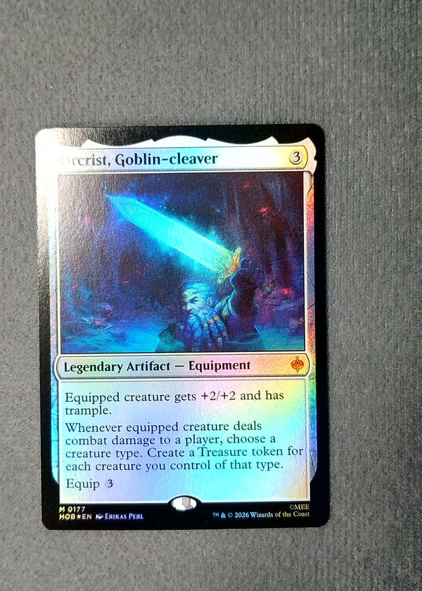 177 Orcrist, Goblin-cleaver [Foil] The Hobbit Mythic Foil NM