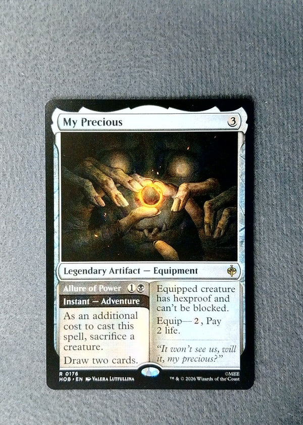 176 My Precious // Allure of Power The Hobbit Rare Normal NM