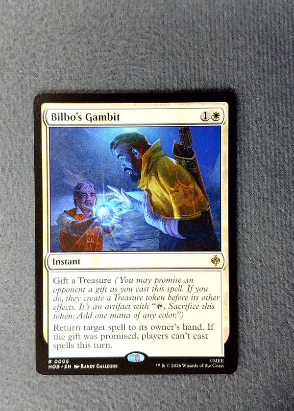 005 Bilbo's Gambit The Hobbit Rare Normal NM