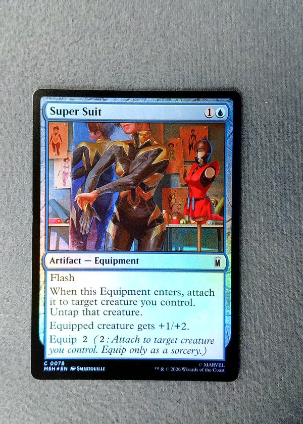 078 Super Suit [Foil] Marvel Super Heroes Common Foil NM