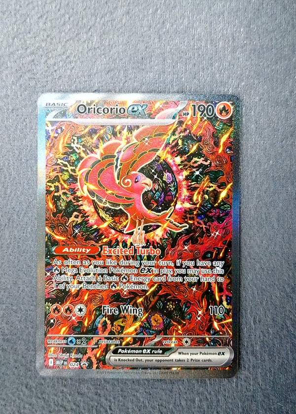 024 Oricorio ex ME Black Star Promos Promo NM