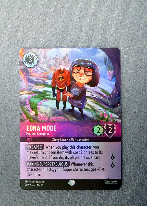 209 Edna Mode - Fashion Designer Wilds Unknown Epic NM