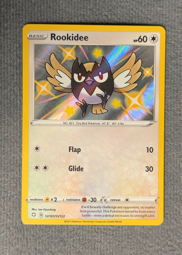 SV101 Rookidee Shining Fates Rare Shiny NM