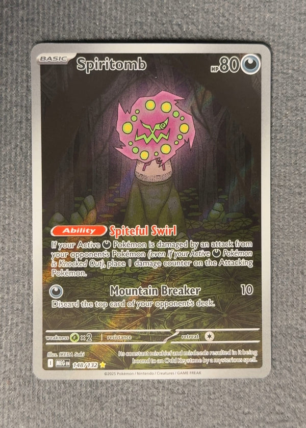 148 Spiritomb Mega Evolution Illustration Rare NM