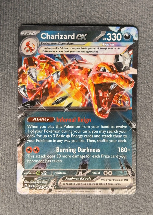 054 Charizard ex Paldean Fates Double Rare NM