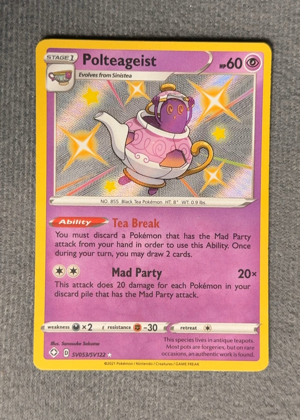 SV053 Polteageist Shining Fates Rare Shiny NM