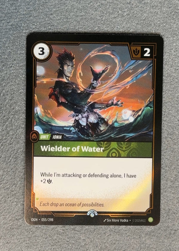 055 Wielder of Water [Foil] Origins Common NM