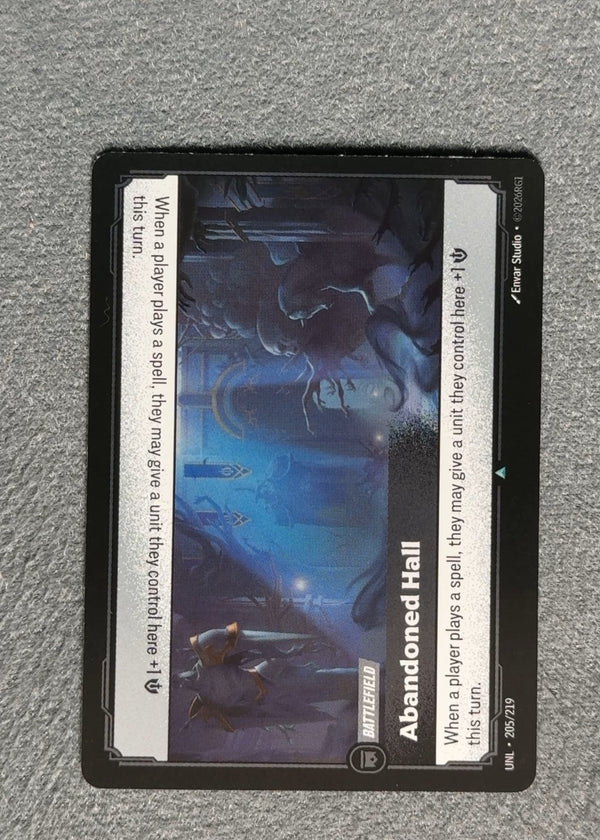 205 Abandoned Hall [Foil] Unleashed Uncommon NM