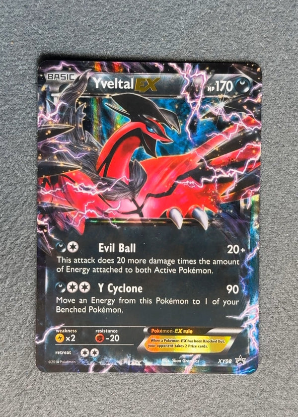 XY08 Yveltal-EX XY Black Star Promos Promo HP