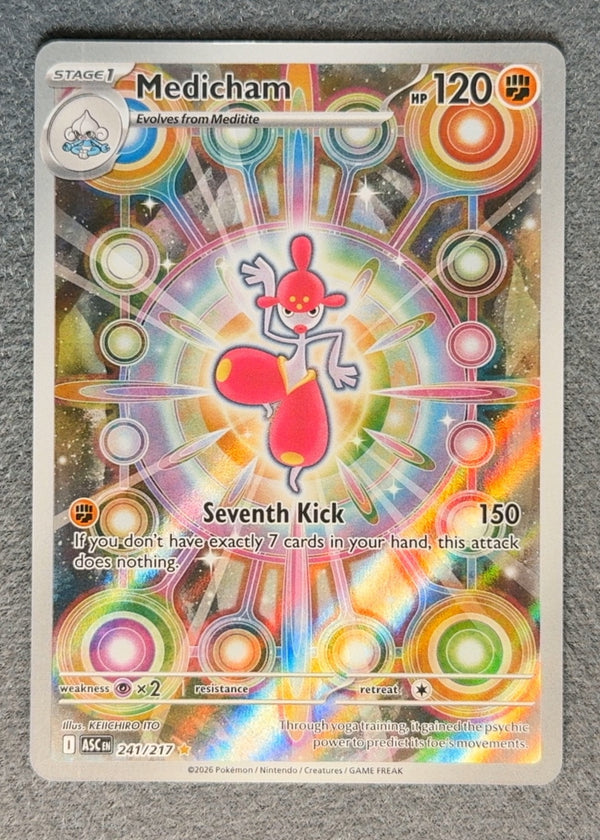 241 Medicham Ascended Heroes Illustration Rare NM