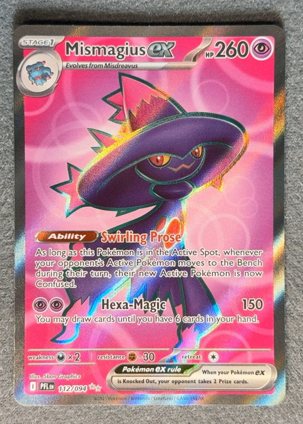 112 Mismagius ex Phantasmal Flames Ultra Rare NM