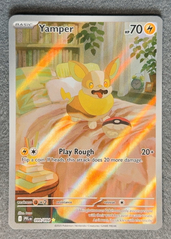 099 Yamper Phantasmal Flames Illustration Rare NM