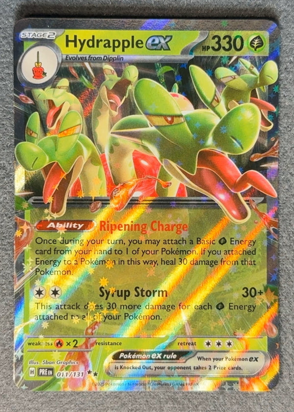 011 Hydrapple ex Prismatic Evolutions Double Rare NM