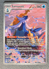 107 Samurott White Flare Illustration Rare NM