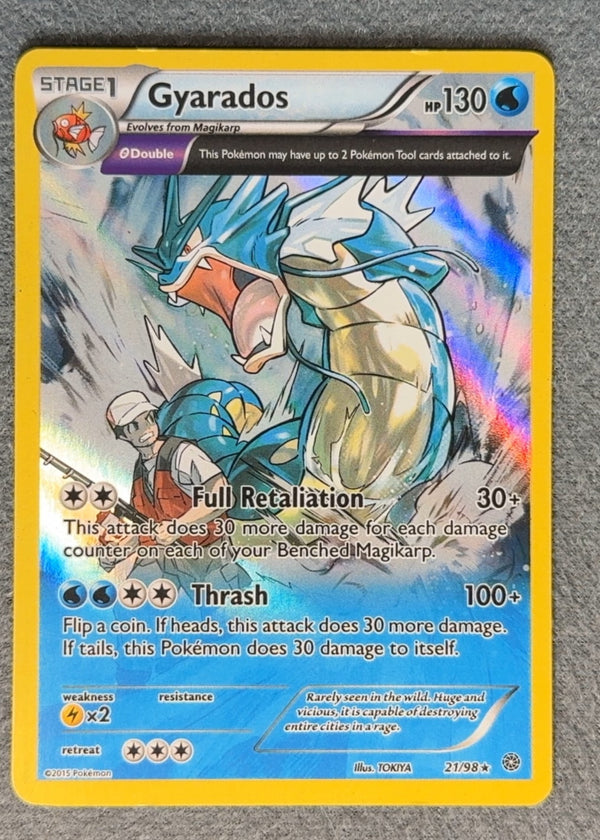 021 Gyarados Ancient Origins Rare Holo HP