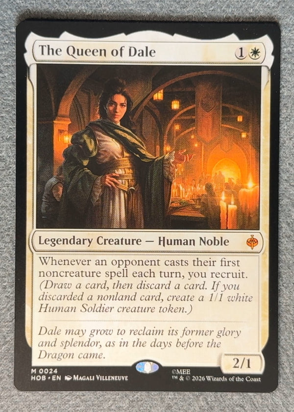 024 The Queen of Dale The Hobbit Mythic Normal NM