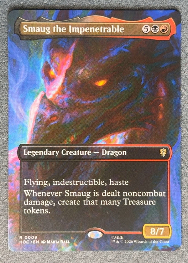 009 Smaug the Impenetrable The Hobbit Eternal Rare Normal NM