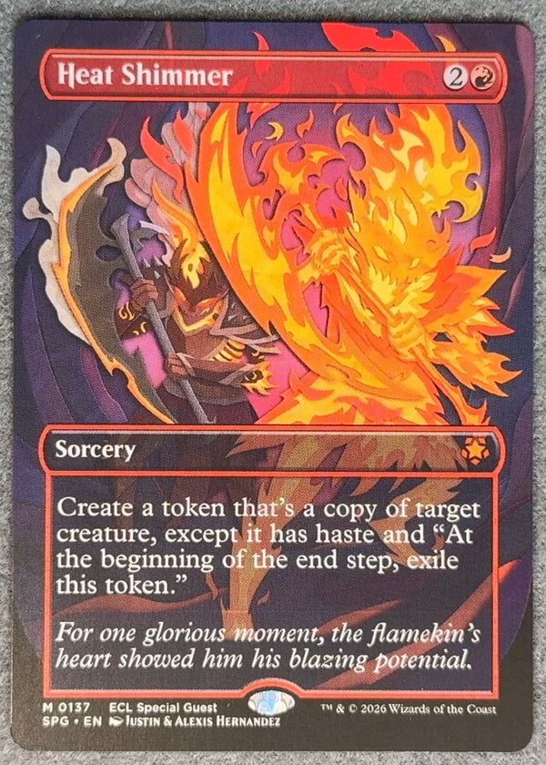 137 Heat Shimmer Special Guests Mythic Borderless NM