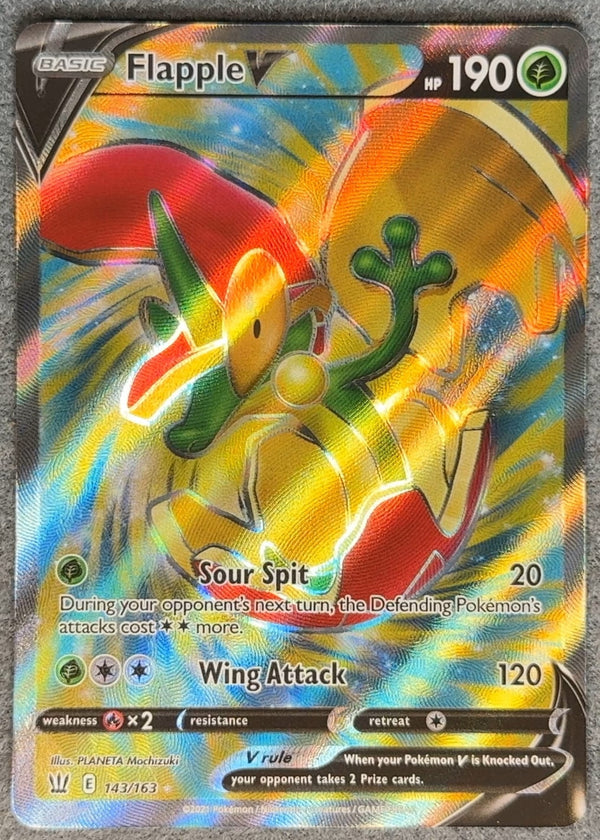 143 Flapple V Battle Styles Rare Ultra NM