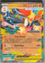 008 Mega Delphox ex Pitch Black Double Rare NM