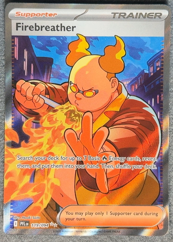 119 Firebreather Phantasmal Flames Ultra Rare NM