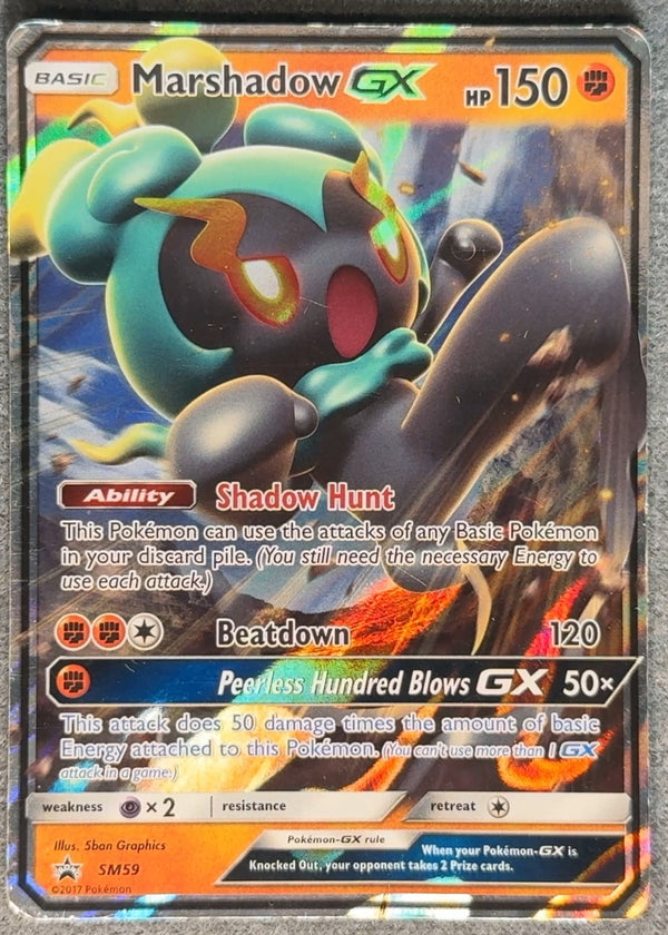 SM59 Marshadow-GX SM Black Star Promos Promo DMG