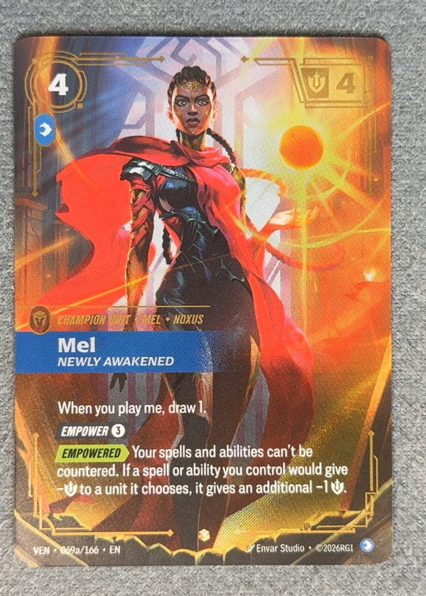 69a Mel, Newly Awakened [Alternate Art] Vendetta Epic NM