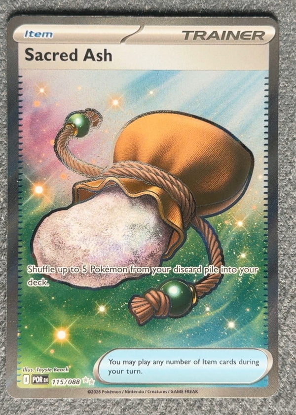 115 Sacred Ash Perfect Order Ultra Rare NM