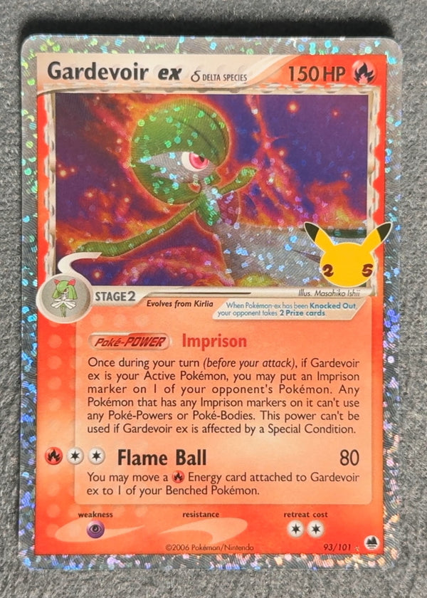 93/101 Gardevoir ex Celebrations -- NM