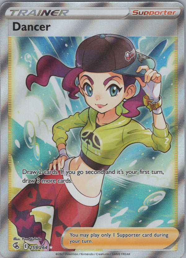 259 Dancer Fusion Strike Rare Ultra Near Mint