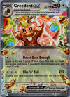 179 Greedent ex Obsidian Flames Double Rare NM