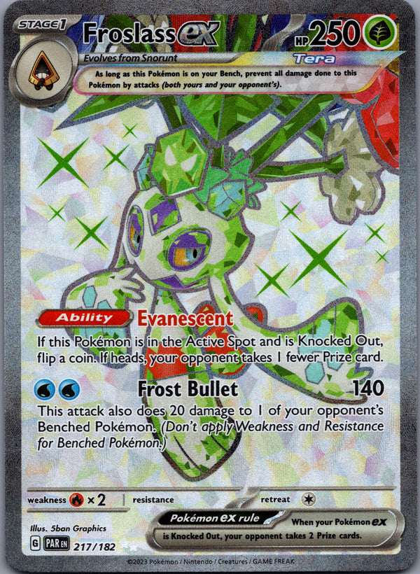 217 Froslass ex Paradox Rift Ultra Rare NM