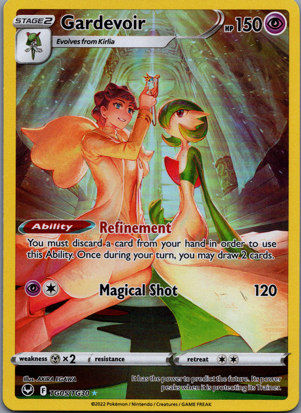 TG05 Gardevoir Silver Tempest Rare Holo Near Mint
