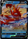 028 Kingler V Brilliant Stars Holo Rare V NM