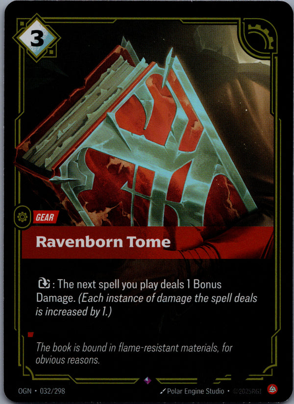 032 Ravenborn Tome [Foil] Origins Rare Near Mint