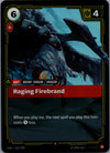 031 Raging Firebrand [Foil] Origins Rare Near Mint