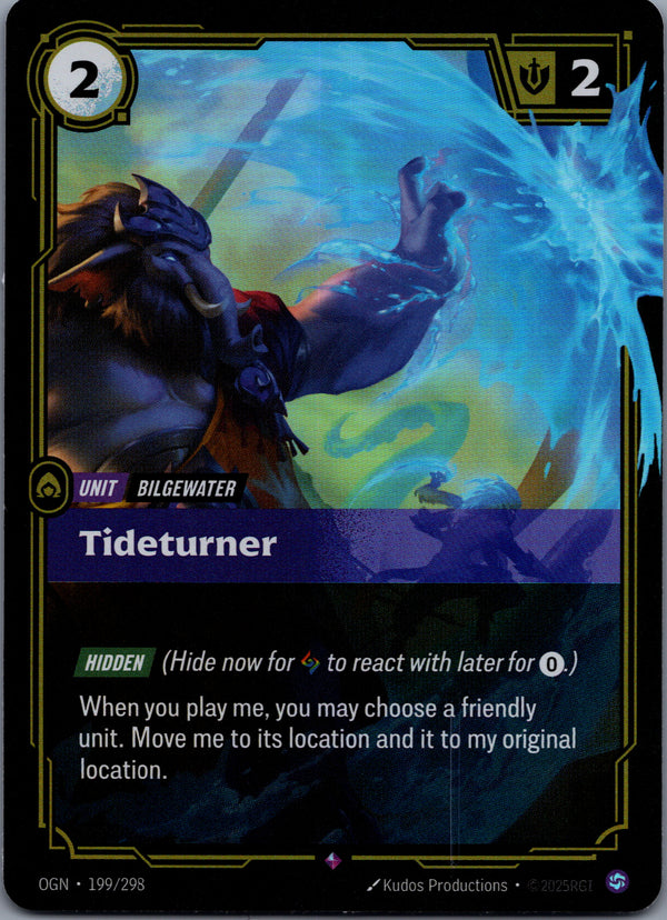 199 Tideturner [Foil] Origins Rare Near Mint