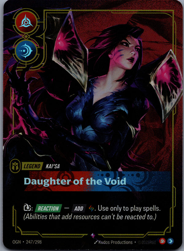 247 Kai'Sa - Daughter of the Void [Foil] Origins Rare Near Mint