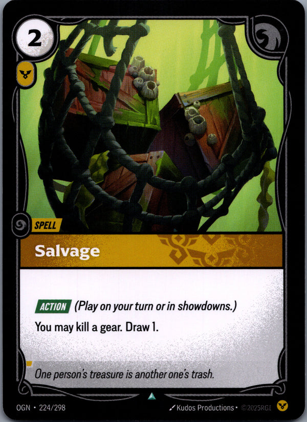 224 Salvage Origins Uncommon Near Mint