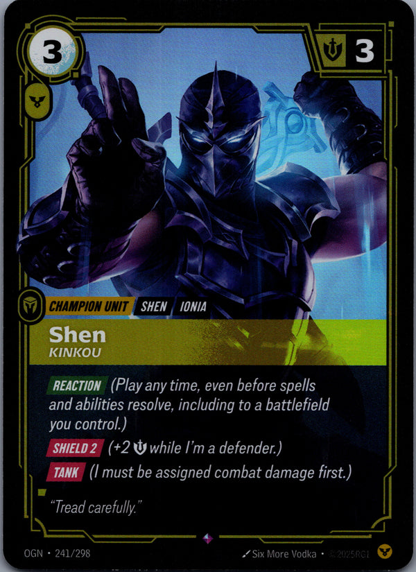 241 Shen - Kinkou [Foil] Origins Rare Near Mint