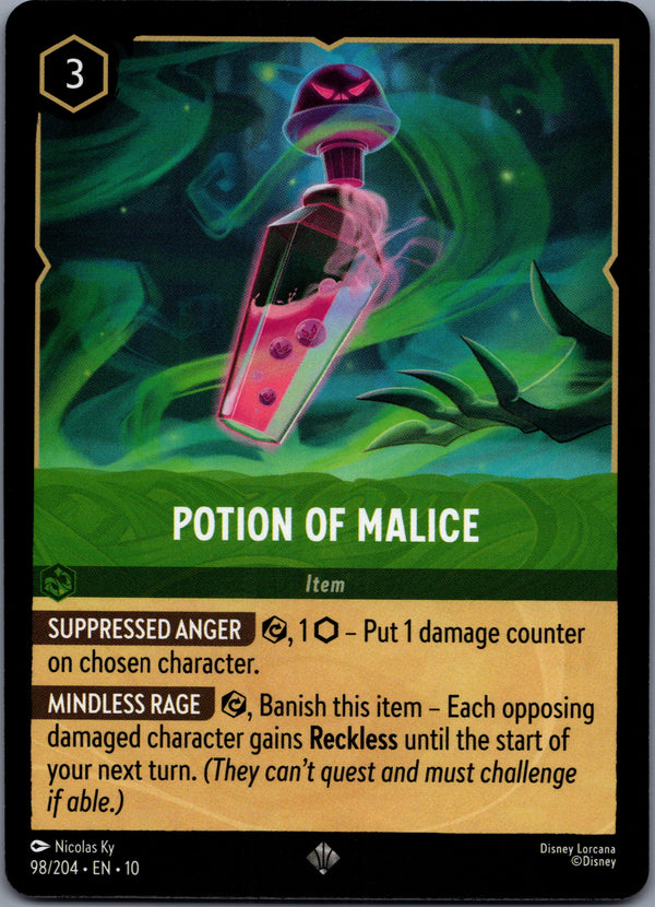 098 Potion of Malice Whispers in the Well Super Rare Near Mint