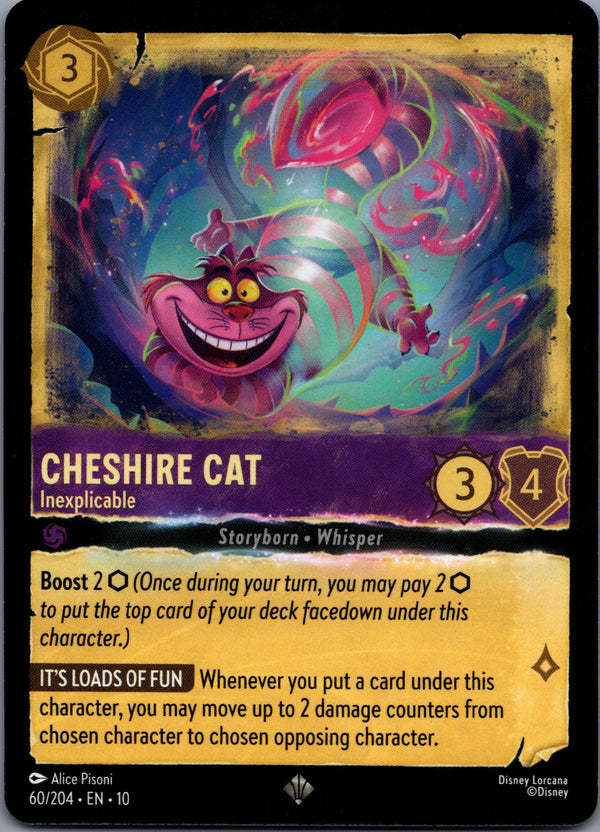 060 Cheshire Cat - Inexplicable Whispers in the Well Super Rare Near Mint