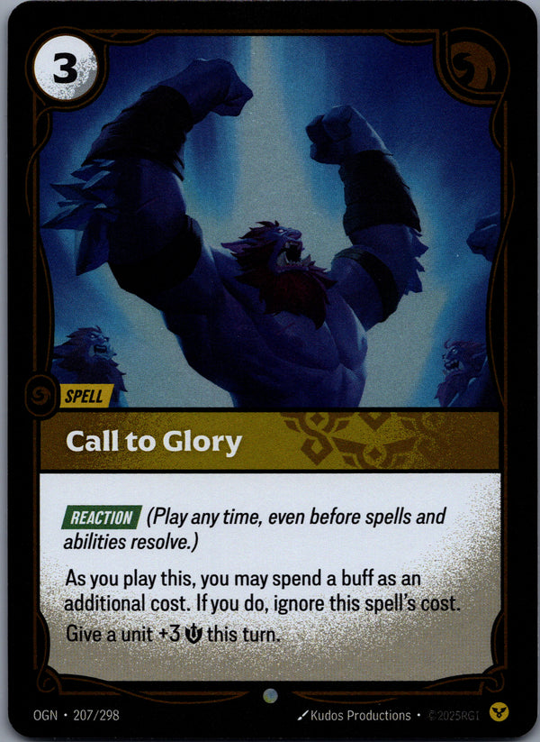 207 Call to Glory [Foil] Origins Common Near Mint