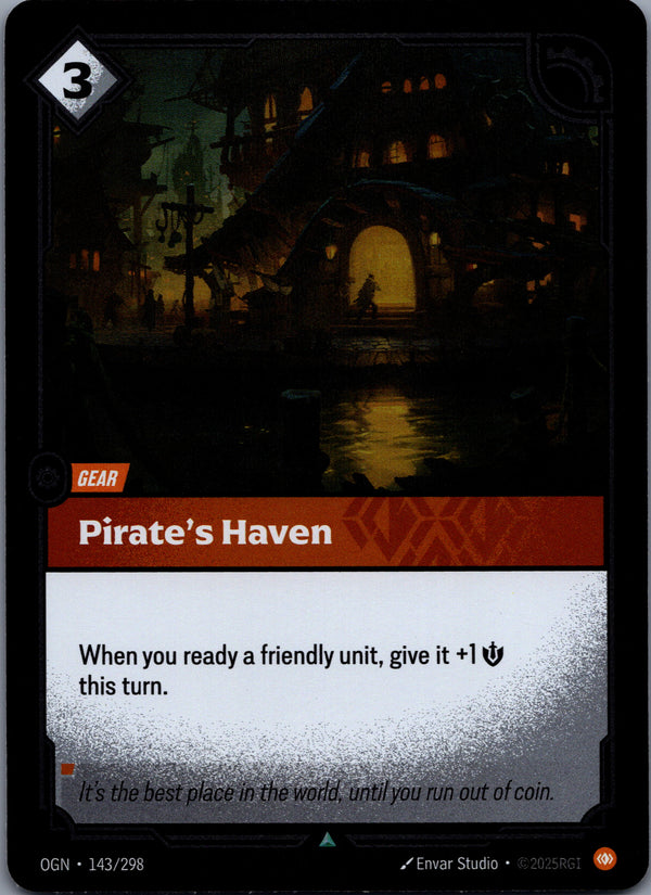 143 Pirate's Haven [Foil] Origins Uncommon Near Mint